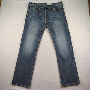 TK Axel Jeans Mens 36x32 Slim Boot Faded Denim Preppy